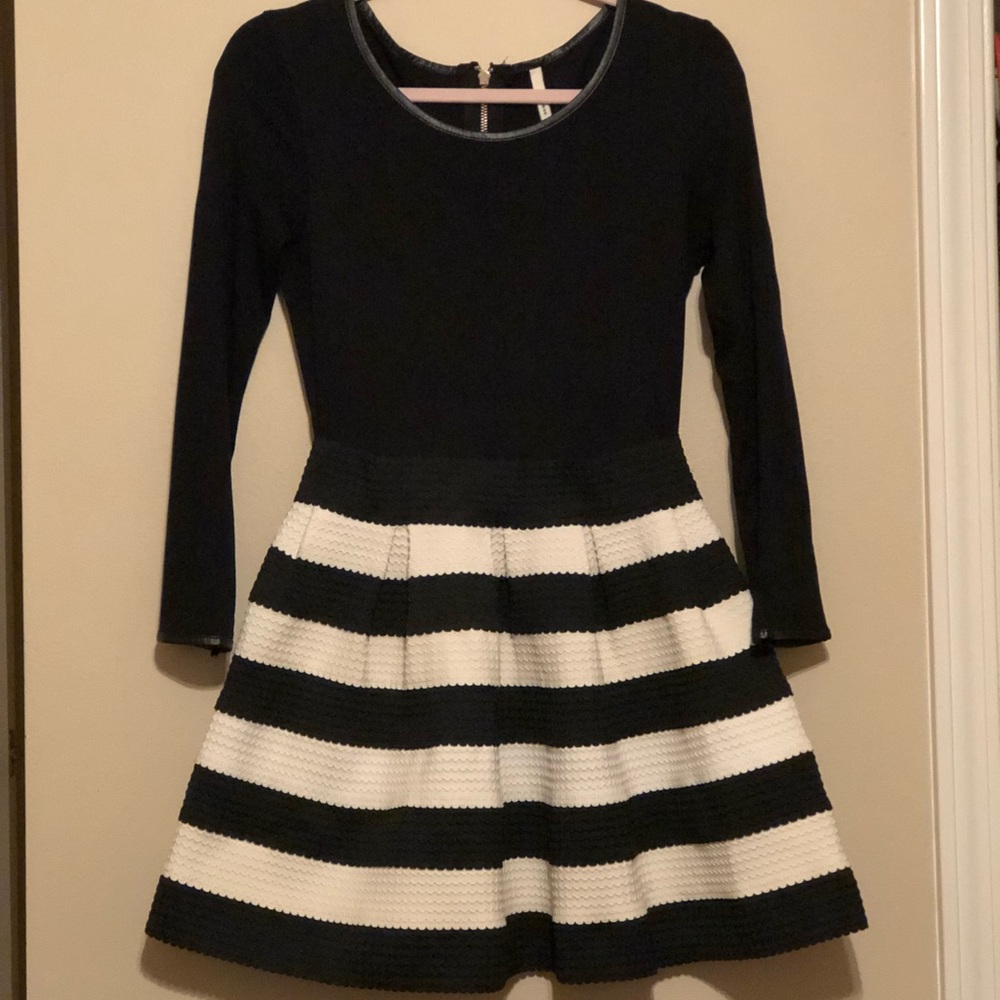 Black and White Dress